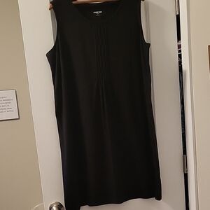 Lands' End Black Sheath Midi Dress for Cocktail